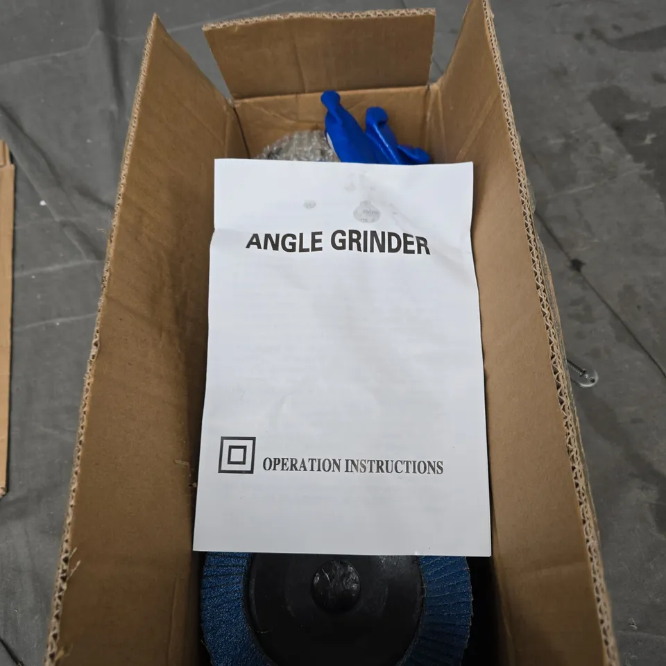 ANGLE GRINDER – IN BOX WITH OPERATION INSTRUCTIONS