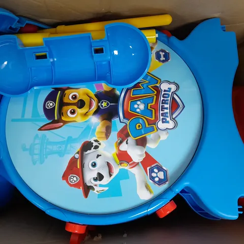 LEXIBOOK MY ROCK BAND PAW PATROL COMPLETE DRUMS SET WITH SEAT