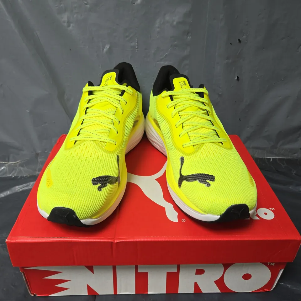 BOXED PAIR OF PUMA MEN'S VELOCITY NITRO 3 RUNNING SHOES - UK 8