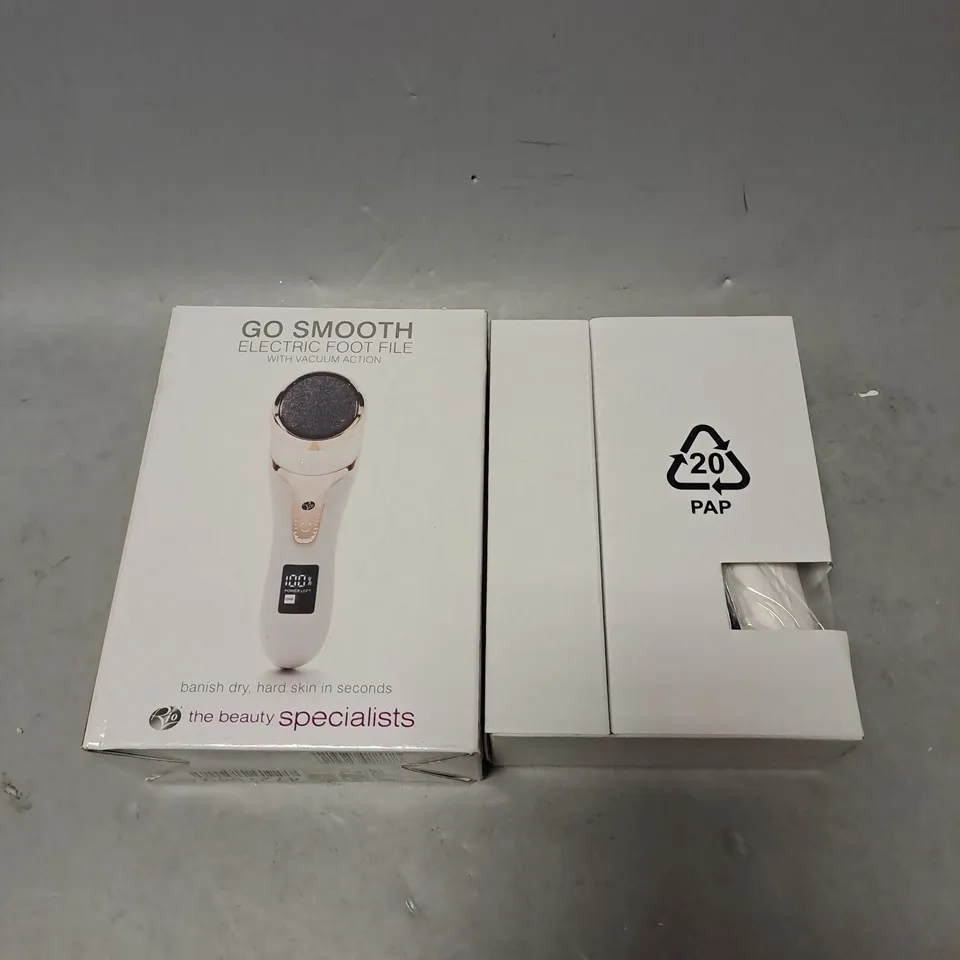 BOXED GO SMOOTH ELECTRIC FOOT FILE