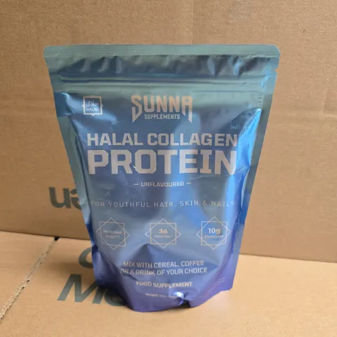 SUNNA SUPPLEMENTS HALAL COLLAGEN PROTEIN UNFLAVOURED (250G)