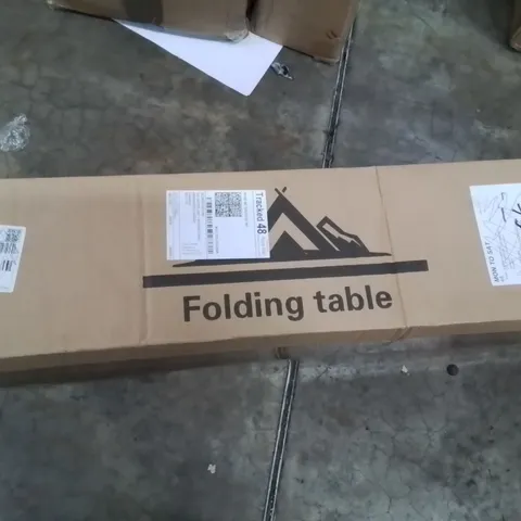 BOXED FOLDING TABLE