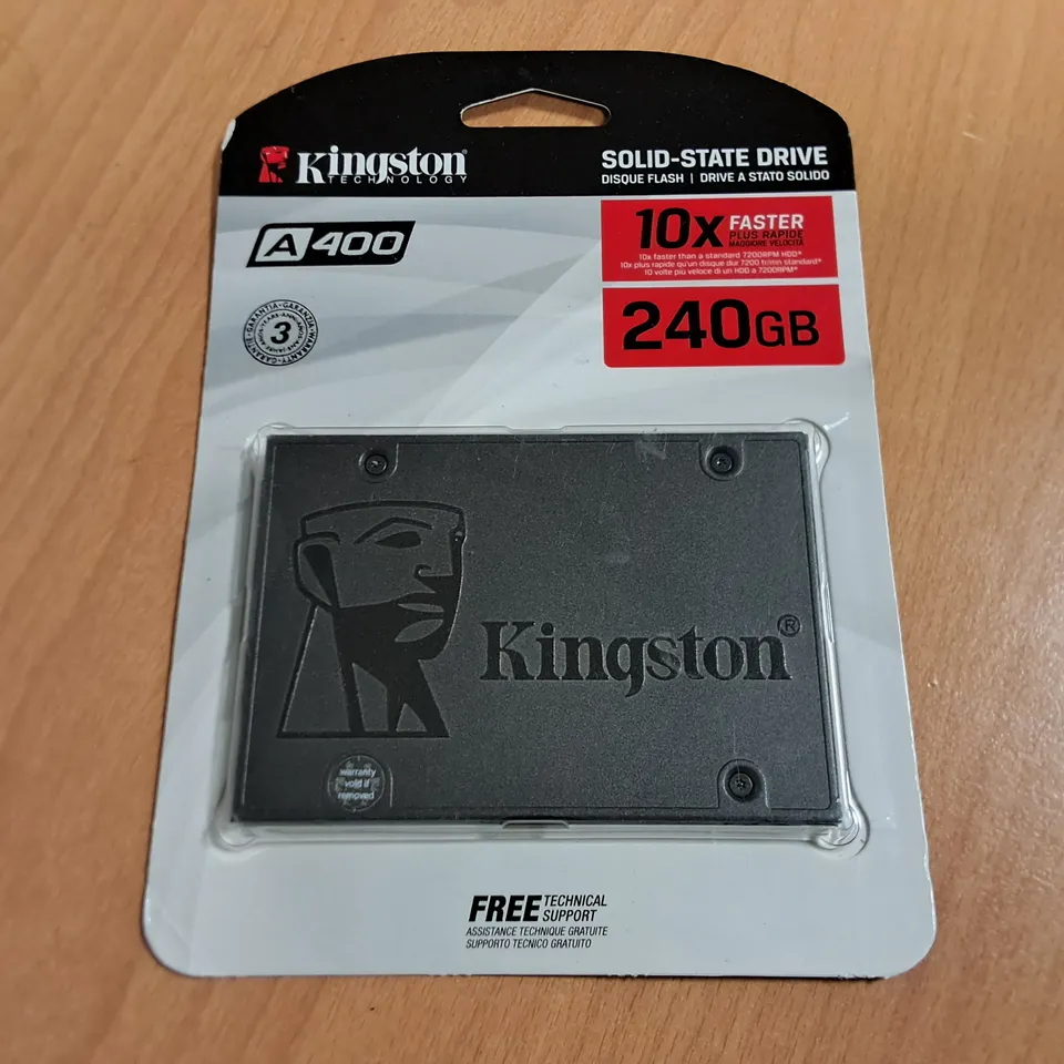 KINGSTON A400 240GB SOLID STATE DRIVE