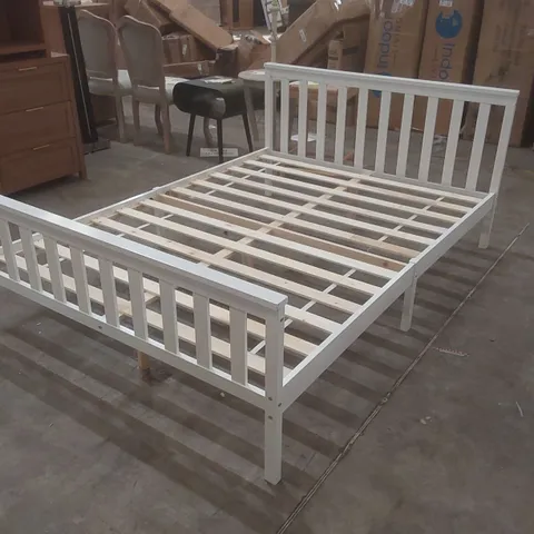 MAREIKE BED SIZE: DOUBLE (4'6) COLOUR: WHITE