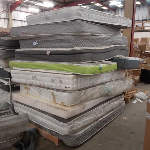 PALLET TO CONTAIN 11x ASSORTED MATTRESSES 