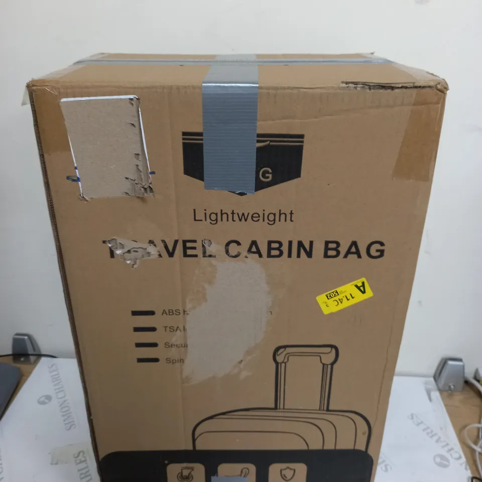BOXED LUGG LIGHTWEIGHT TRAVEL CABIN BAG