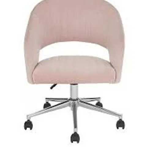 BOXED SOLAR OFFICE CHAIR IN PINK - COLLECTION ONLY