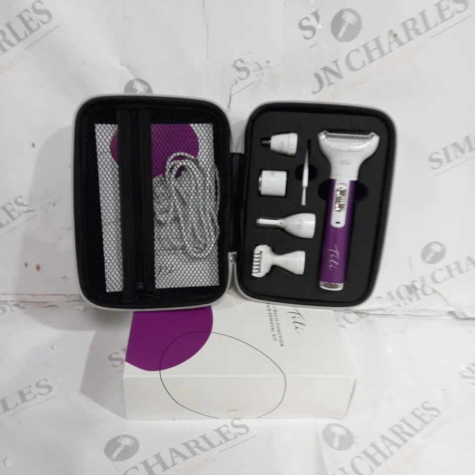 TILI 5-IN-1 MULTI-FUNCTION HAIR REMOVAL KIT PURPLE