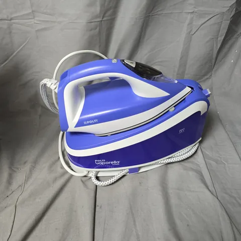 POLTI VAPORELLA STEAM IRON – BLUE/WHITE WITH BASE