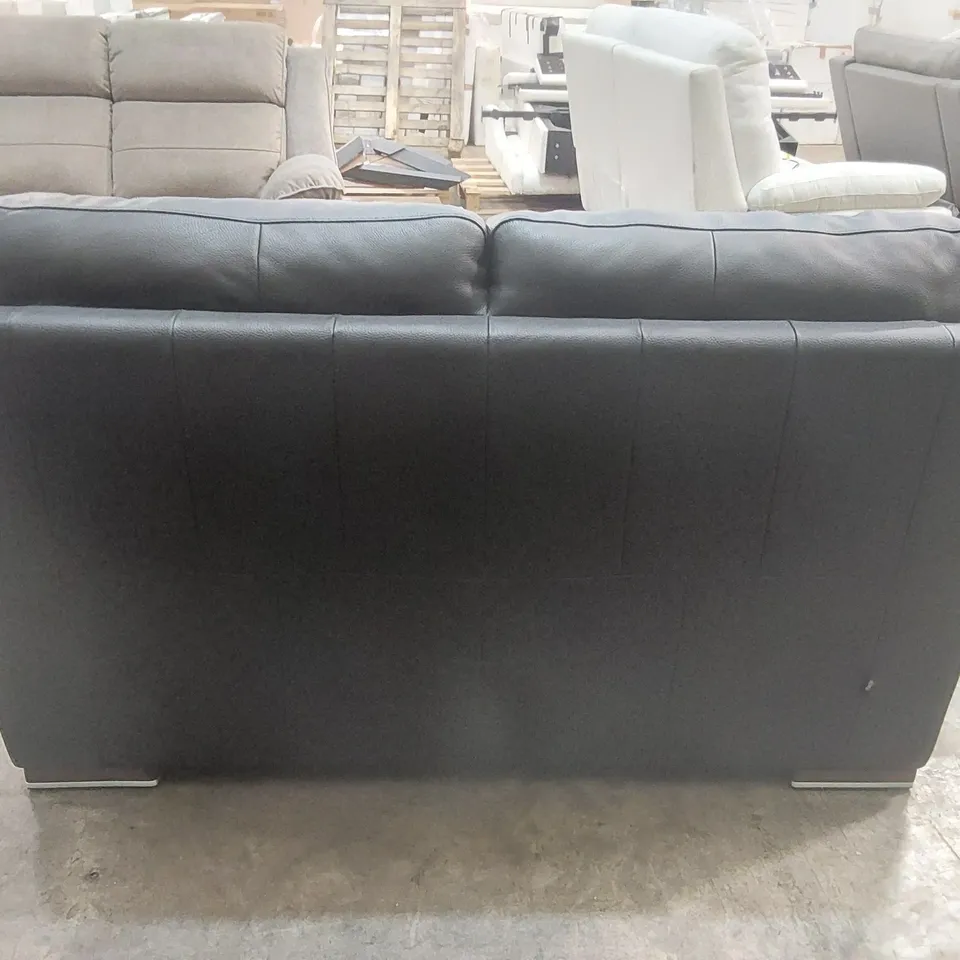 QUALITY DESIGNER SISIITALIA 2-SEATER LEATHER UPHOLSTERED SOFA