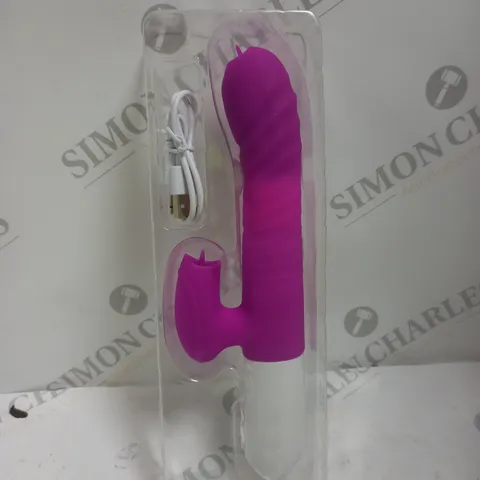 BOXED UNBRANDED RABBIT ADULT SEX TOY DILDO WITH VARIABLE MOTION CONTROL IN PINK