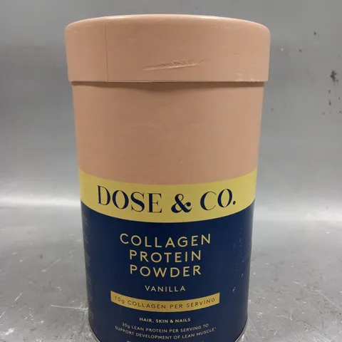 SEALED DOSE & CO COLLAGEN PROTEIN POWDER - VANILLA - 420G