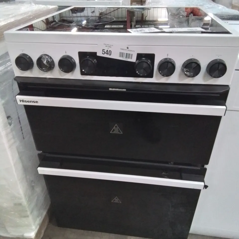 HISENNSE ELECTRIC DOUBLE OVEN AND HOBS 