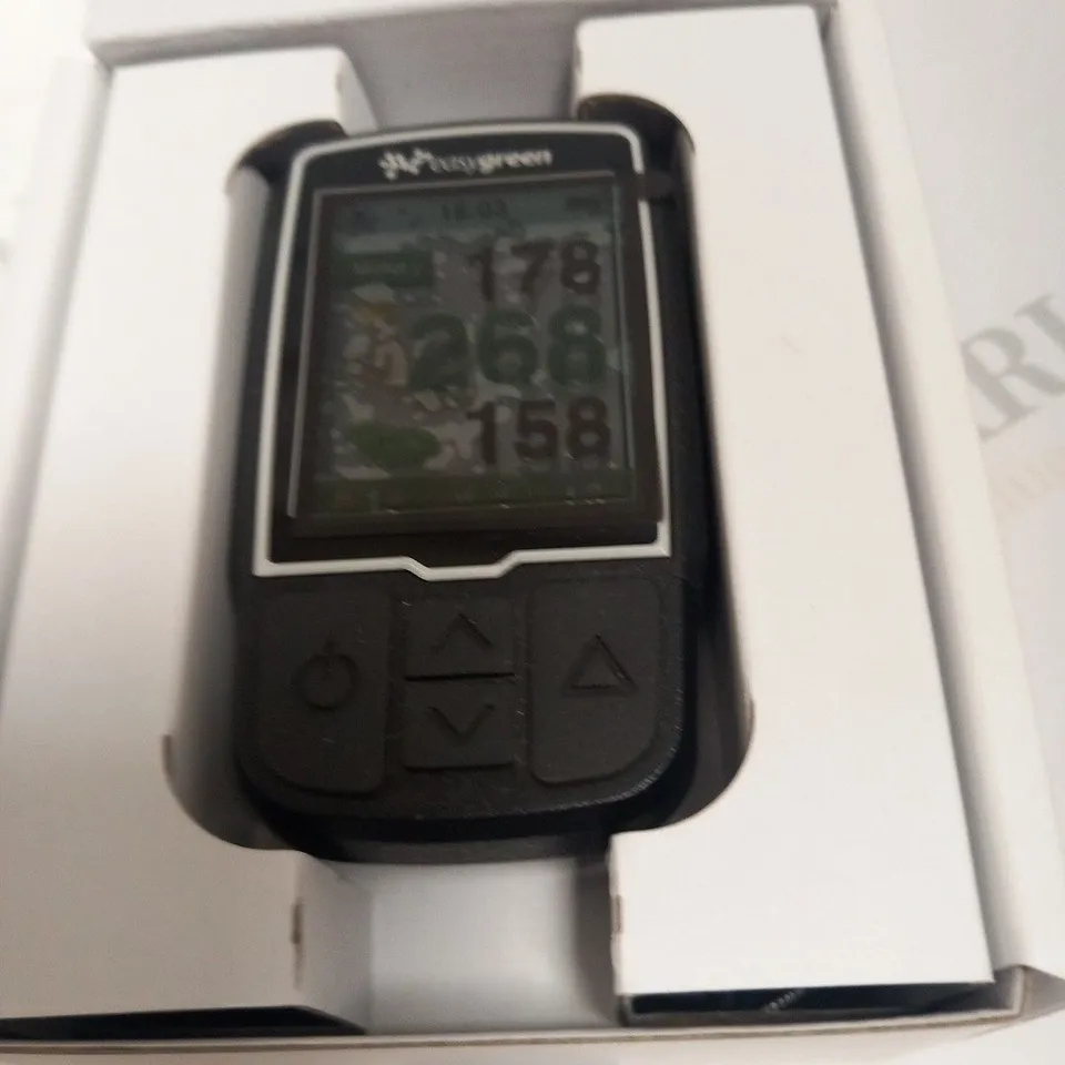 BOXED HG200 HANDHELD GOLD GPS