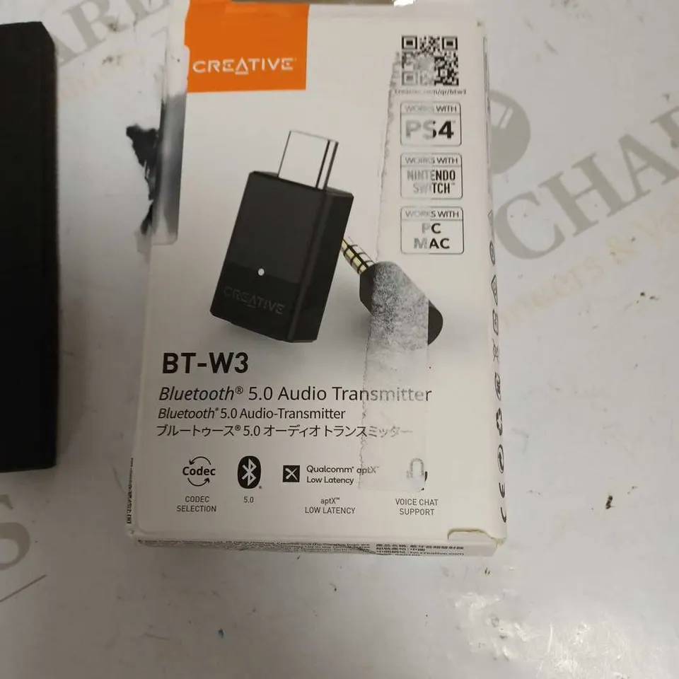 BT-W3 BLUETOOTH 5.0 AUDIO TRANSMITTER CREATIVE