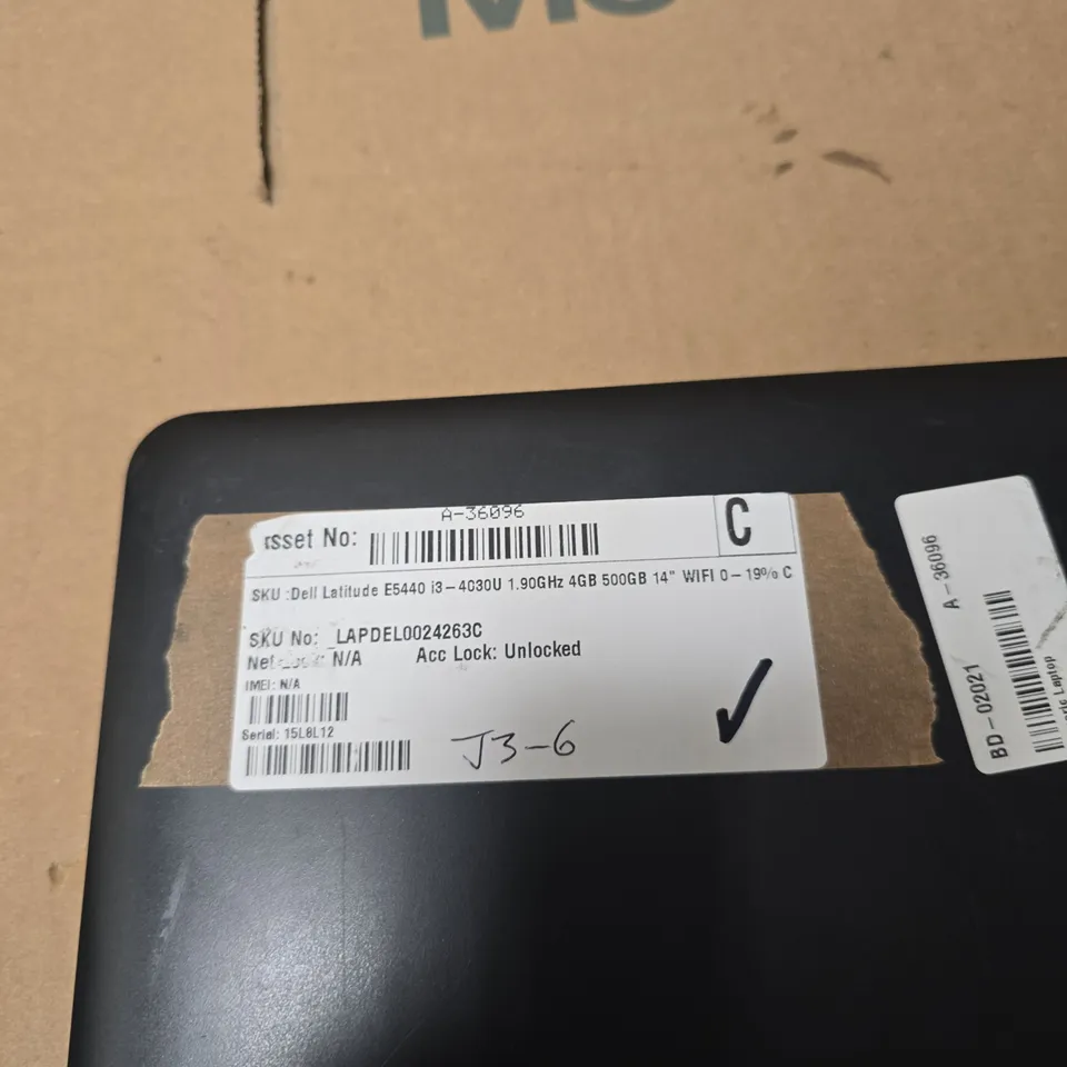 DELL LATITUDE E5440 LAPTOP – I3-4030U, 4GB RAM, 500GB HDD, 14-INCH DISPLAY