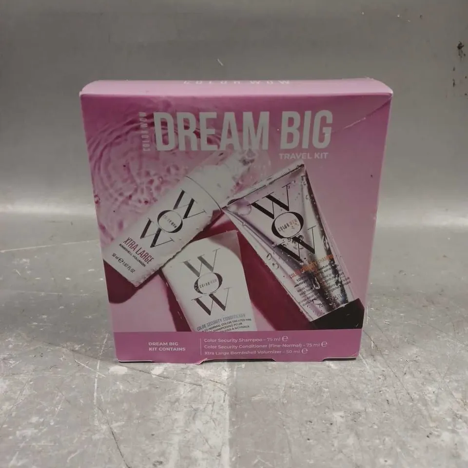 BOXED COLOUR WOW DREAM BIG TRAVEL KIT