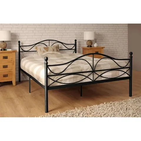 BOXED WING BED FRAME - KINGSIZE