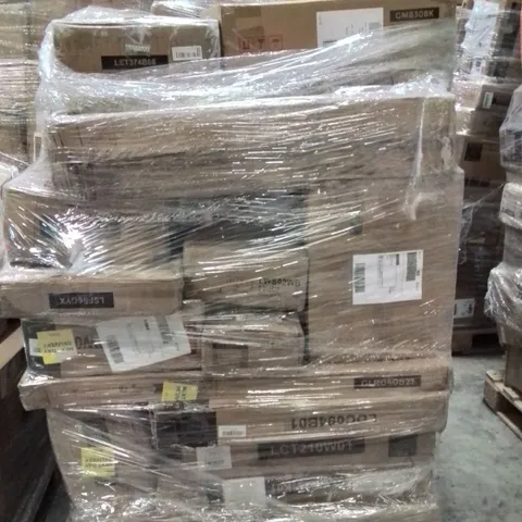 PALLET OF ASSORTED HOUSEHOLD GOODS AND PRODUCTS TO INCLUDE;MAILBOX,END TABLE,BATHROOM CABINET 