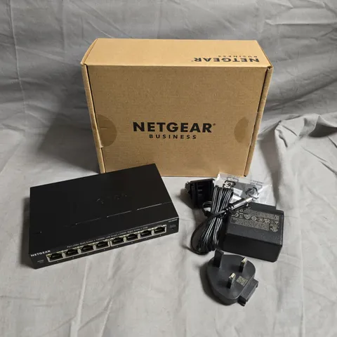 NETGEAR GS308EV4 8-PORT GIGABIT ETHERNET SWITCH – BOXED