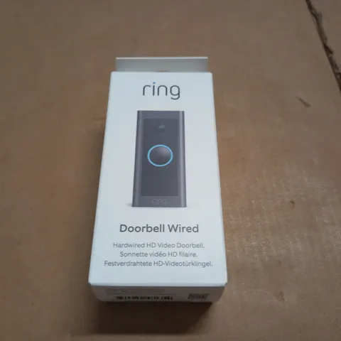 RING DOORBELL WIRED