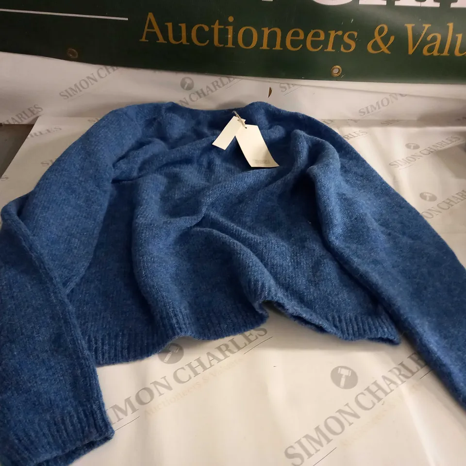 BOAT NECK WOOL SWEATER SMALL