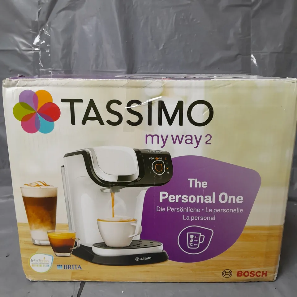 BOSCH TASSIMO TAS6504 MY WAY POD COFFEE MACHINE RRP £99