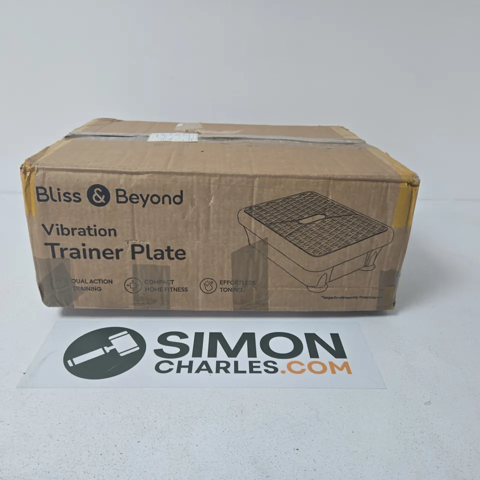 BLISS & BEYOND VIBRATION TRAINER PLATE – BOXED
