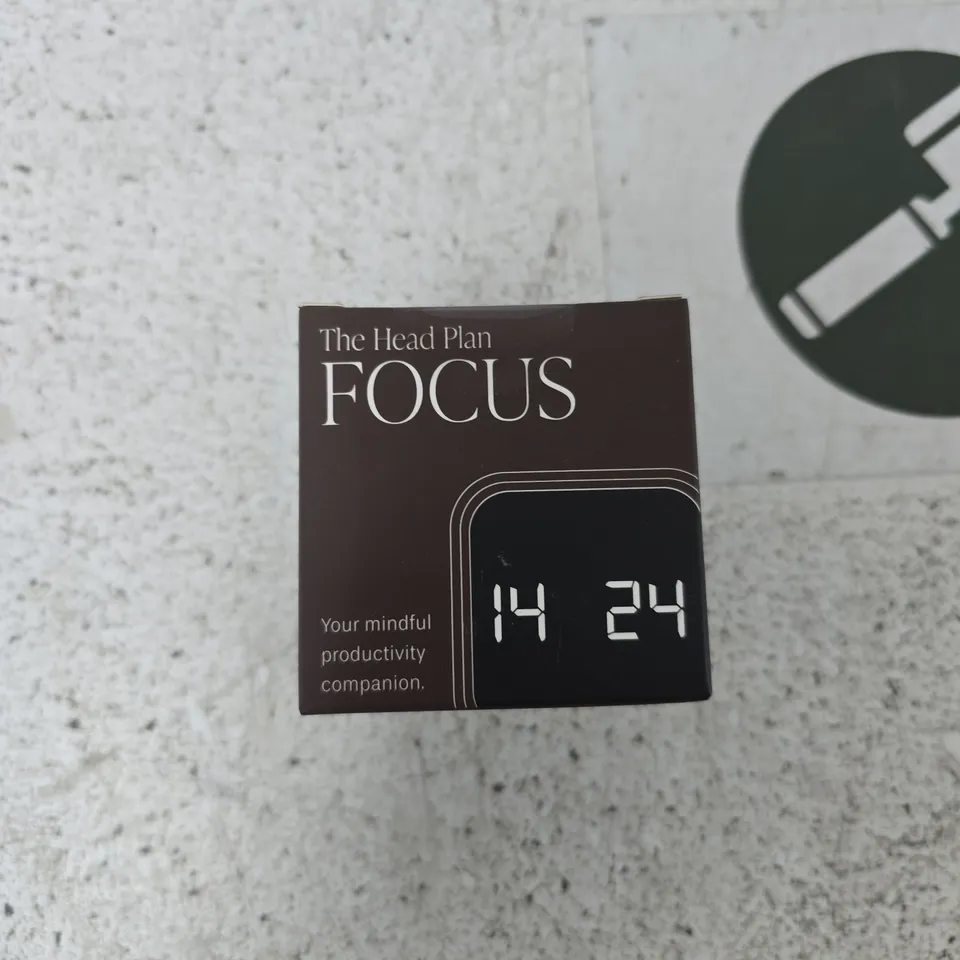 THE HEAD PLAN FOCUS TIMER - USB-C RECHARGEABLE DESK TIMER