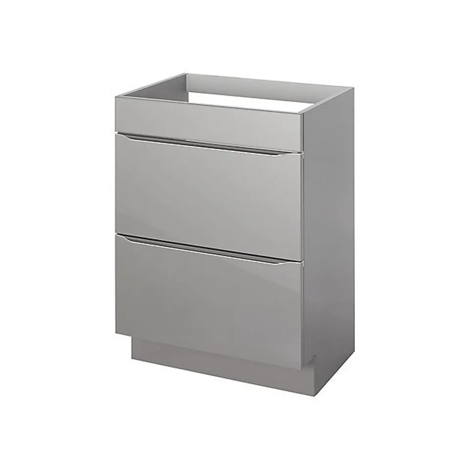 BOXED FREE STANDING BASIN CABINET 60X82X45CM