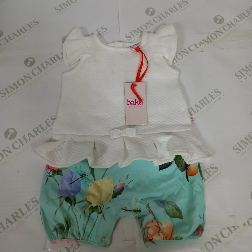 TED BAKER SHORT ROMPER SUIT SIZE 6-9 MONTHS 
