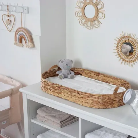 BOXED HYACINTH LEAF 75CM L CHANGING MAT 