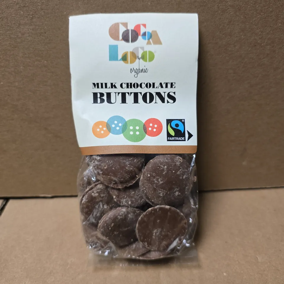 APPROXIMATELY 30 COCOA LOCO MILK CHOCOLATE BUTTONS 