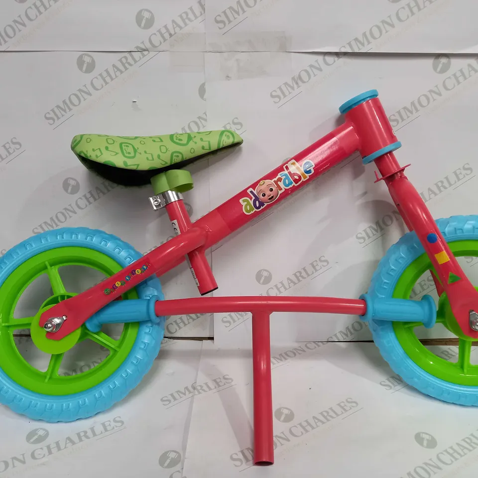 COCOMELON 10" BALANCE BIKE RRP £52.99