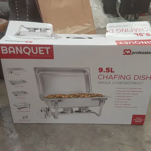 BOXED SQ PROFESSIONAL 9.5L CHAFING DISH 