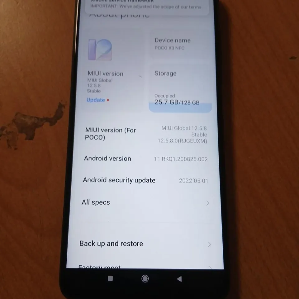 POCO X3 NFC SMARTPHONE – BLACK, 128 GB