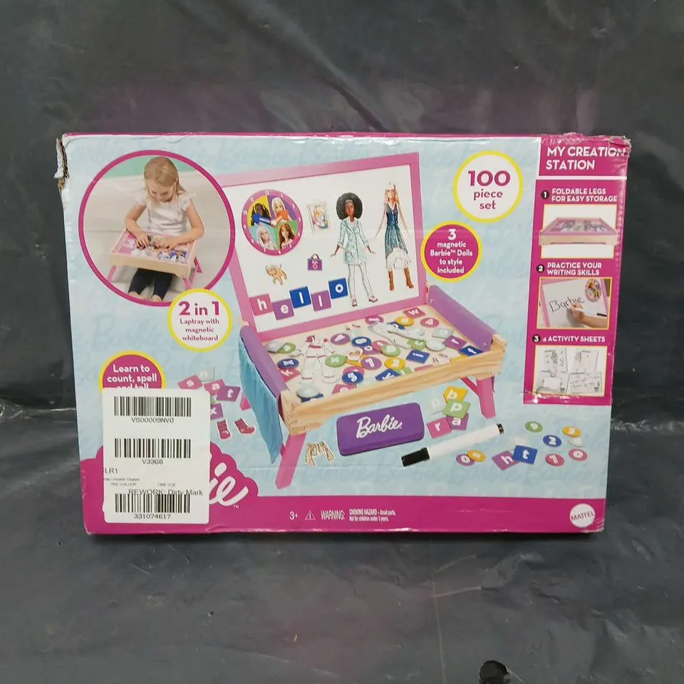 BOXED BARBIE CREATION STATION  RRP £24.99