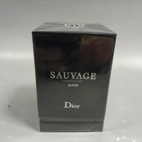 BOXED AND SEALED DIOR SAUVAGE ELIXIR VAPORISATEUR SPRAY 60ML