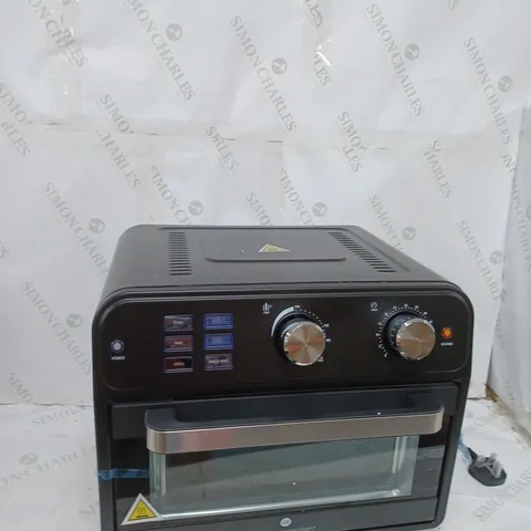 BOXED COOK'S ESSENTIAL 21-LITRE AIRFRYER OVEN IN BLACK