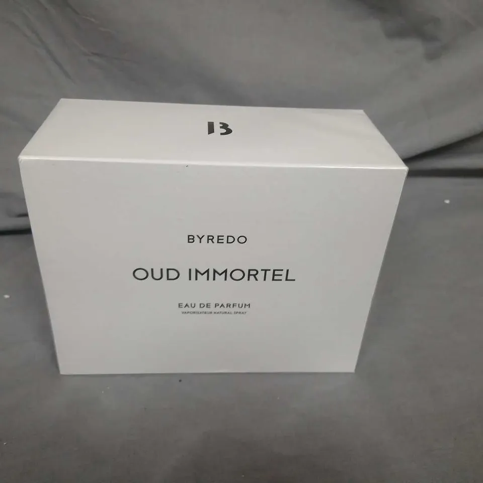 BOXED AND SEALED BYREDO OUD IMMORTEL EAU DE PARFUM 100ML