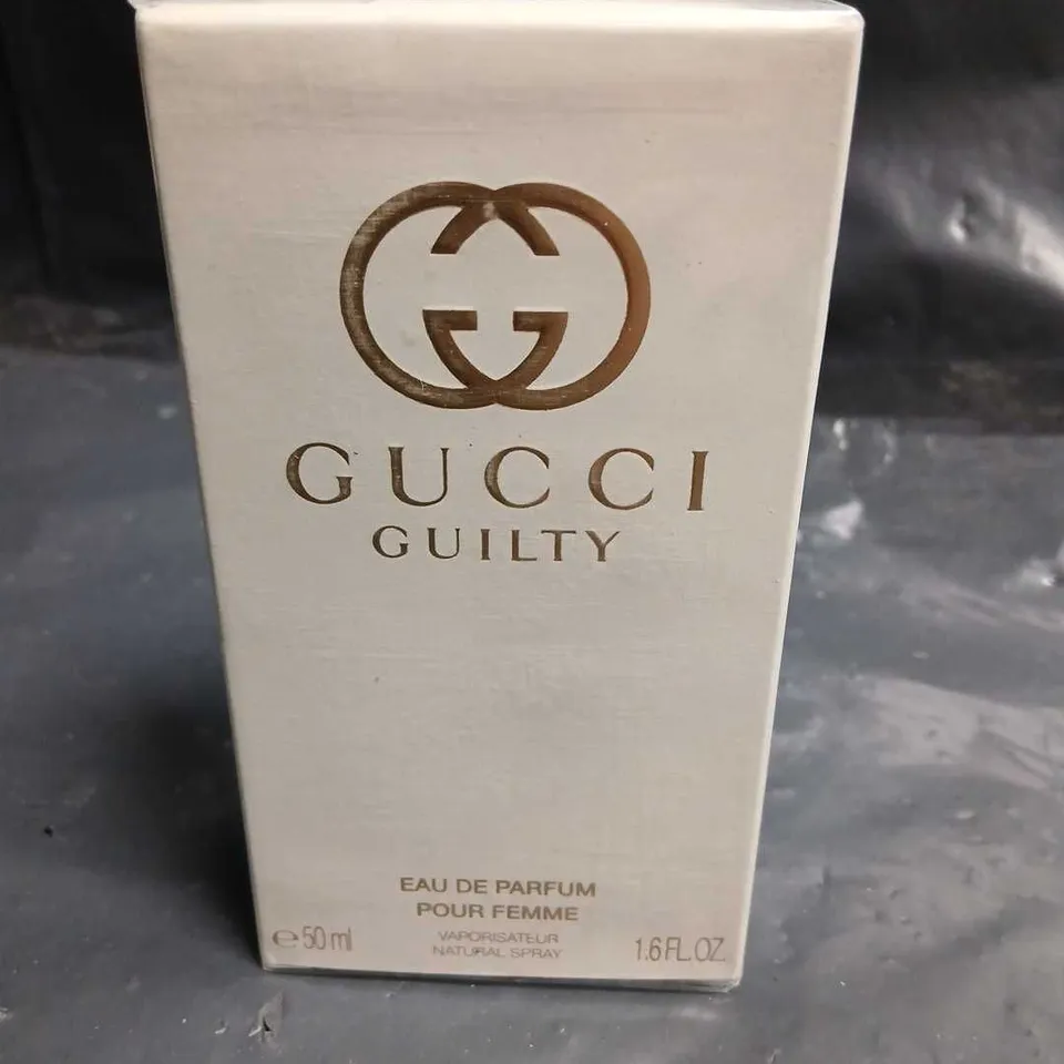 BOXED AND SEALED GUCCI GUILTY POUR FEMME EAU DE PARFUM 50ML