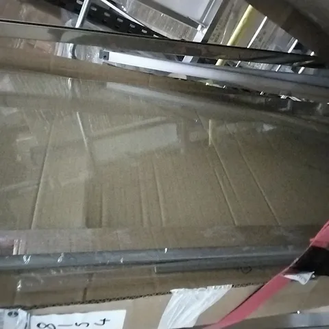 CAGE OF SHOWER PANEL PARTS GLASS AND CHROME
