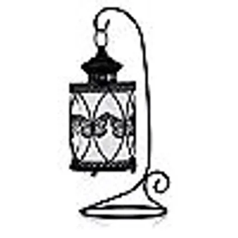 GARDEN STORIES TIMELESS BUTTERFLY HANGING LANTERN BLUE