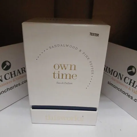 BOXED THIS WORKS SANDALWOOD AND PINK PEPPER OWN TIME EAU DE PARFUM 50ML