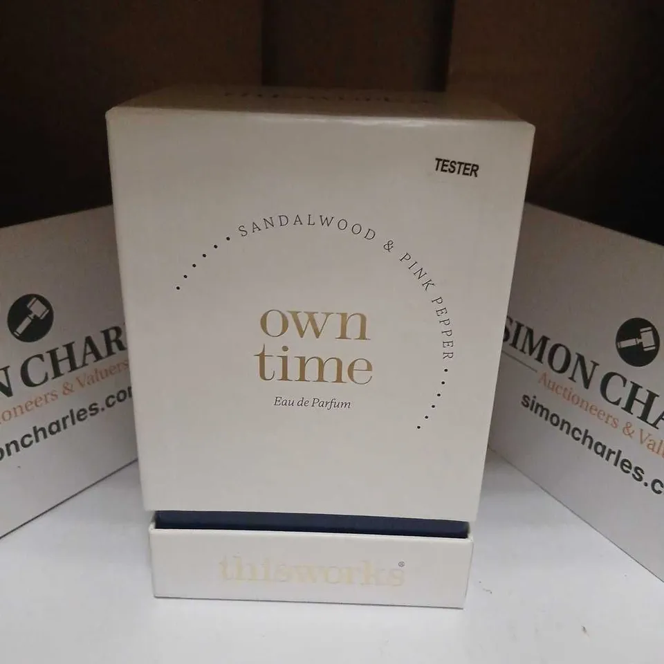 BOXED THIS WORKS SANDALWOOD AND PINK PEPPER OWN TIME EAU DE PARFUM 50ML