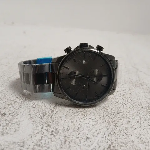 CHEETAH BRAND BLACK STAINLESS STEEL WATCH