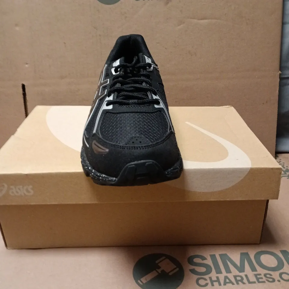 ASICS GEL-VENTURE 6 RUNNING SHOES – BLACK/BLACK SIZE 9.5