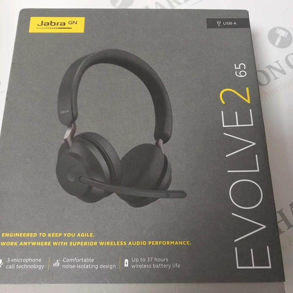 BOXED JABRA GN EVOLVE2 65 HEADSET