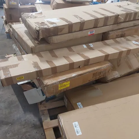 PALLET CONTAINING A LARGE ASSORTMENT OF FURNITURE PARTS ECT