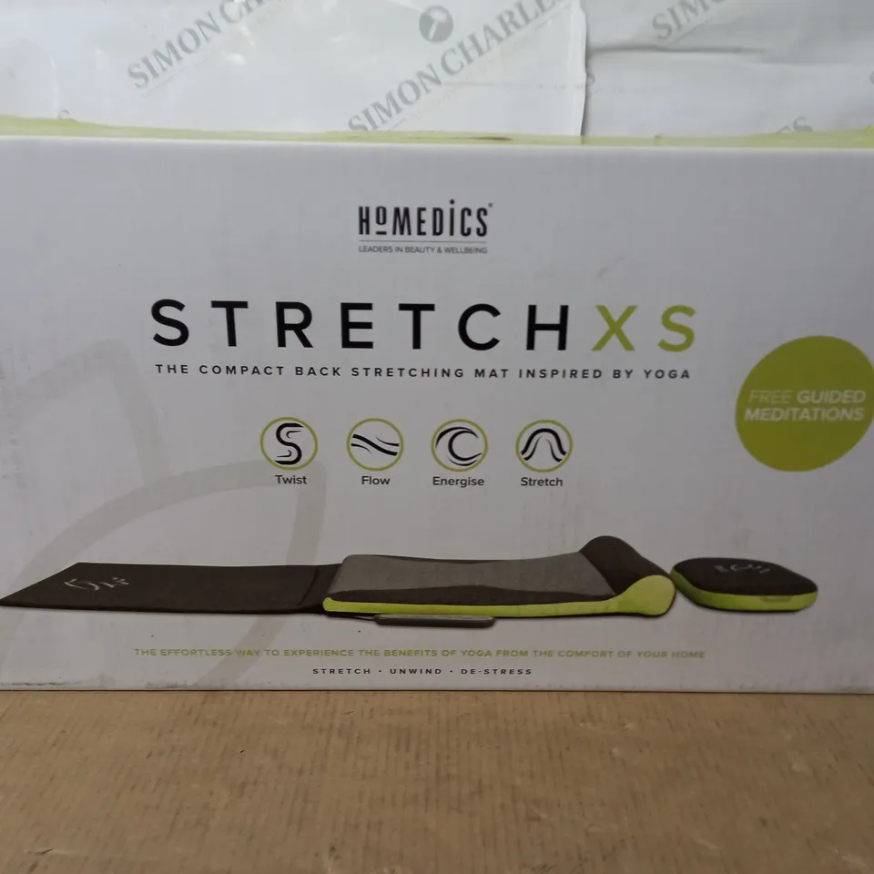 BOXED HOMEDICS STRETCH XS BACK STRETCHING MAT
